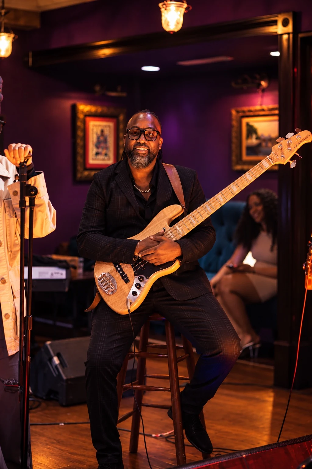 Jermaine Williams performing
